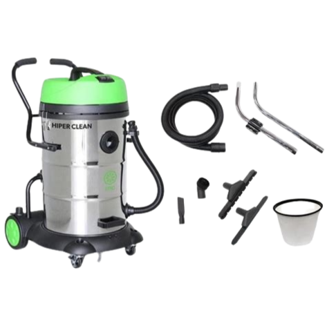 Aspirador Hiper Clean para limpeza pesada em obras e galpões – disponível para locação